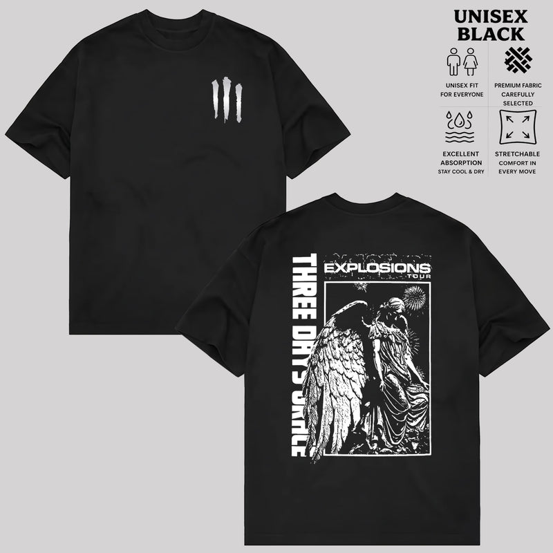 Three Days Grace Explosions Tour Tshirt & hoodie
