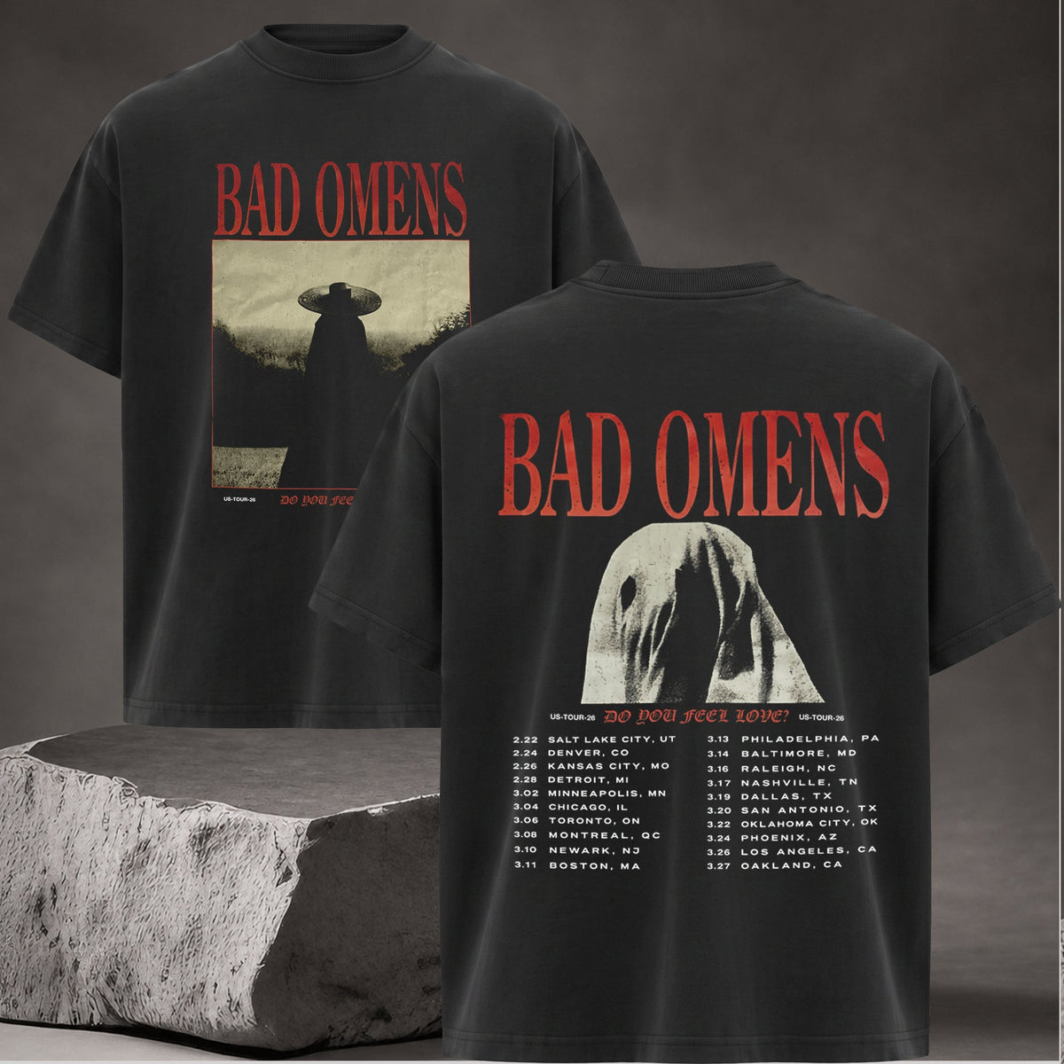 Vintage Bad Omens Do You Feel Love? T-Shirt, Hoodie