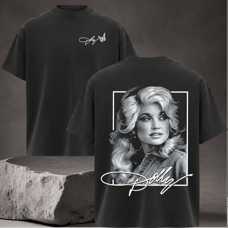 Vintage Dolly Parton Graphictee Shirt & Hoodie