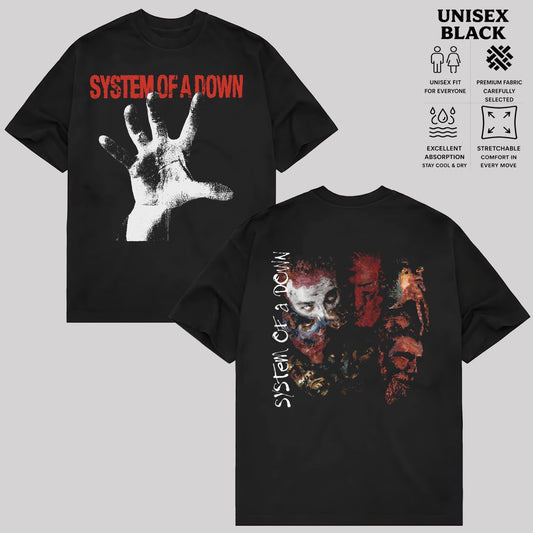 Vintage System Of A Down "Painted Faces" T-Shirt & Hoodie