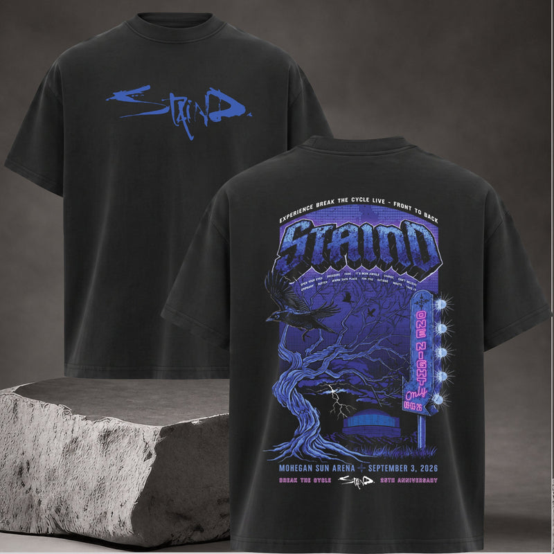 Vintage Staind trending t-shirt, 90s graphic tee, Top Men's and Women's