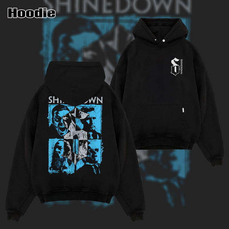 Vintage Shinedown Band Quadrant poster T-Shirt & Hoodie