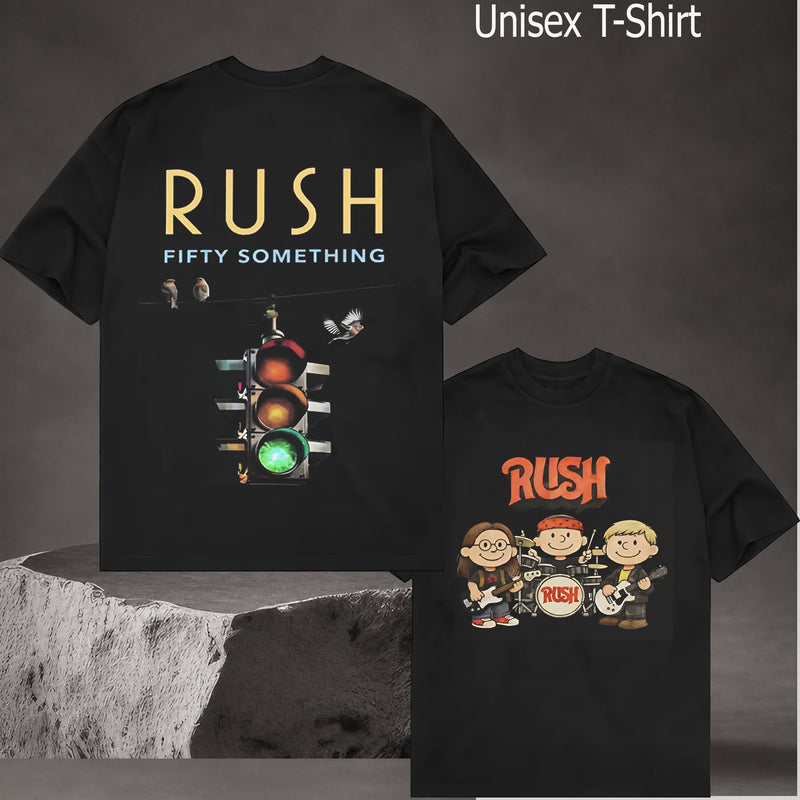 Retro Rush Band Charlie Brown Mashup tour Rock Band T-Shirt & Hoodie
