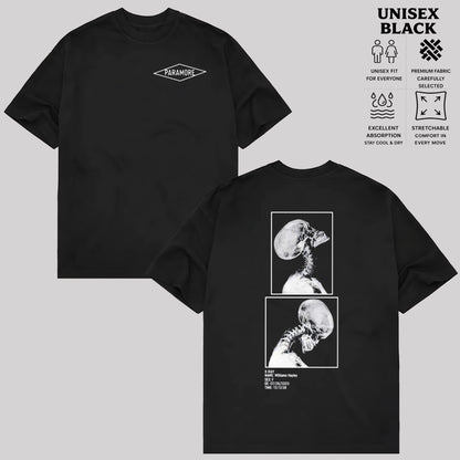 Paramore X-Ray Skeleton Graphic T-Shirt & Hoodie