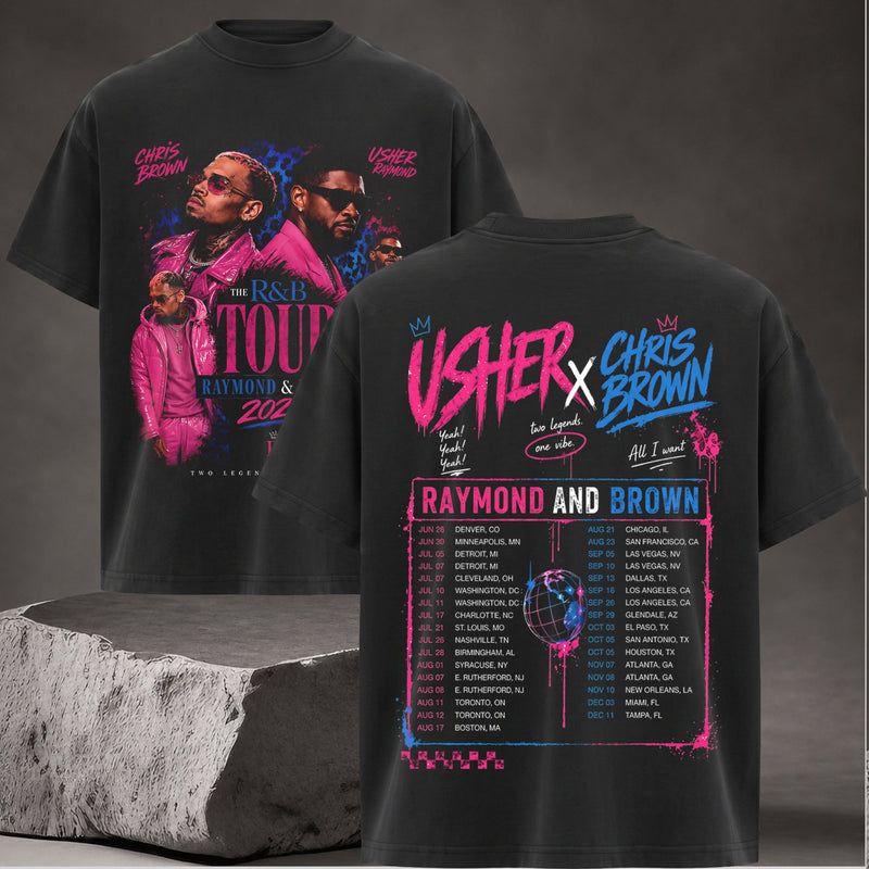 The R&B Tour 2026 Raymond & Brown T-Shirt