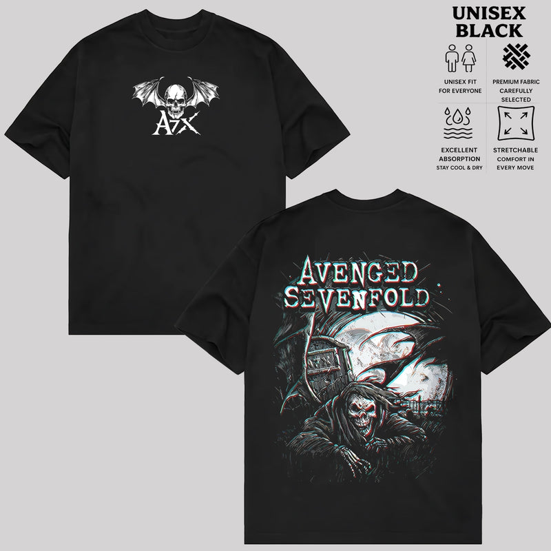 Avenged Sevenfold The Nightmare Is Red Tour  T-shirt & Hoodie