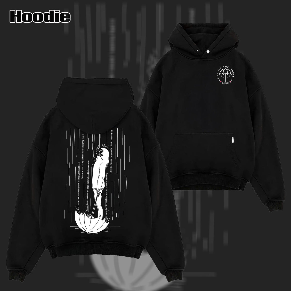Bring Me the Horizon BMTH Rock Band Tour T-Shirt & Hoodie