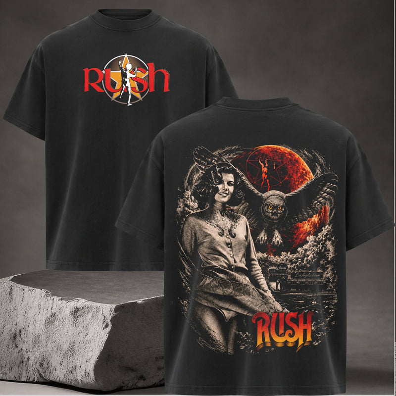 Rush "Fifty-Something" Anniversary Graphic T-Shirt, Hoodie