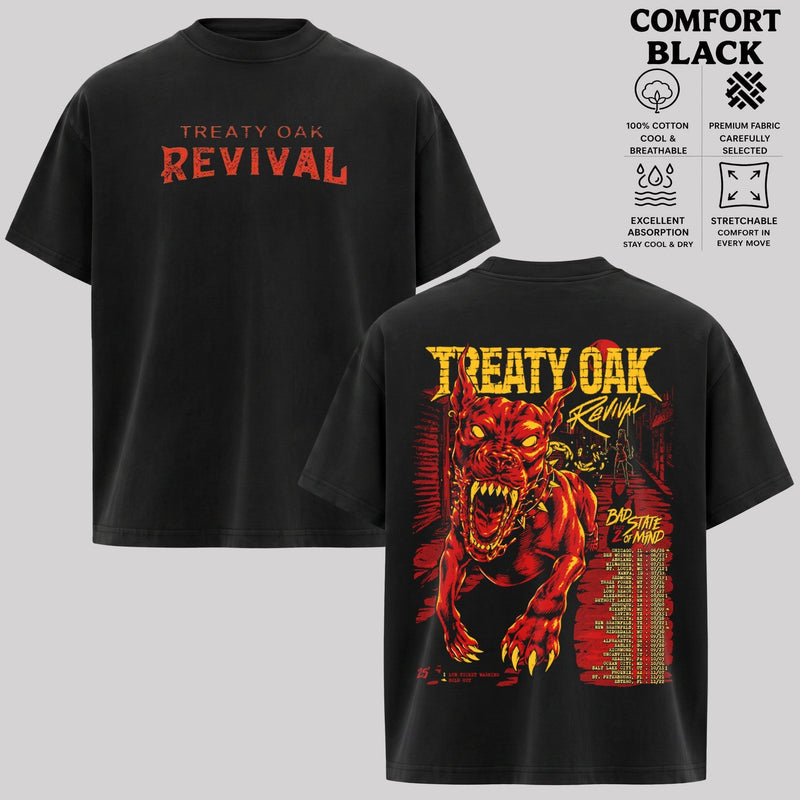 ReTro Treaty Oak Revival Bad State Of Mind T-Shirt & Hoodie