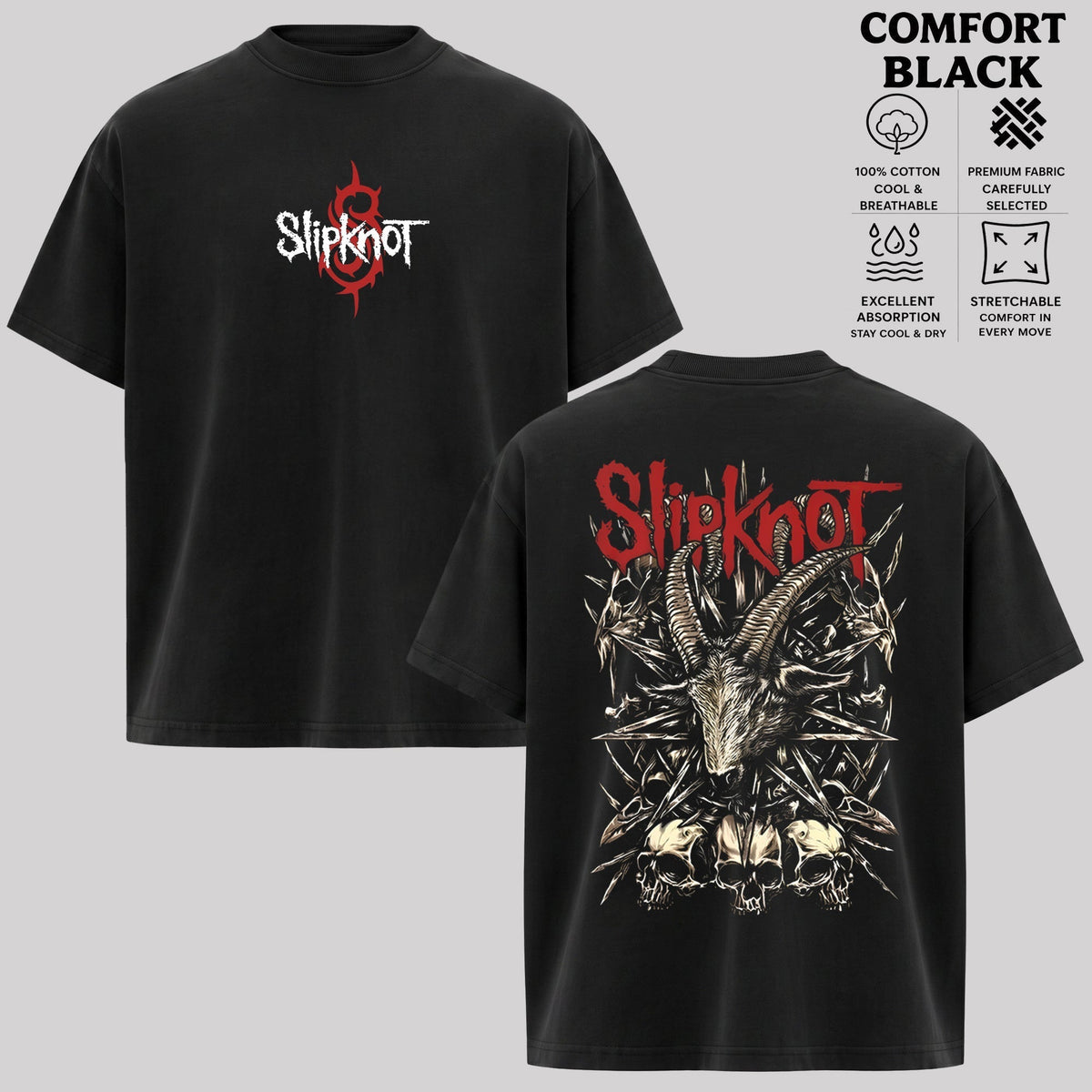 Vintage Slipknot Tour band T-shirt & hoodie