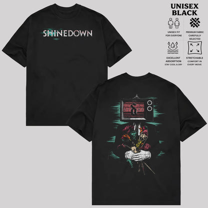 Shinedown Hard Rock Graphic T-Shirt & Hoodie
