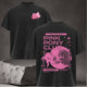 Pink Pony Club Printed Round Neck Graphic Tee Shirt