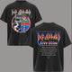 Retro Def Leppard Hysteria Rock Band T-shirt