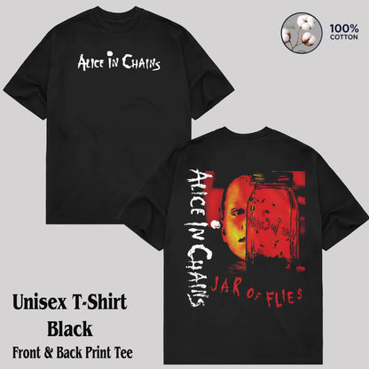 Vintage Alice in Chains album ''Jar of Files'' Rock Band T-Shirt, Hoodie