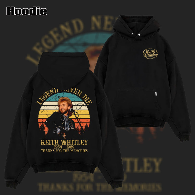 Vintage Keith Whitley Country Rock Shirt & Hoodie