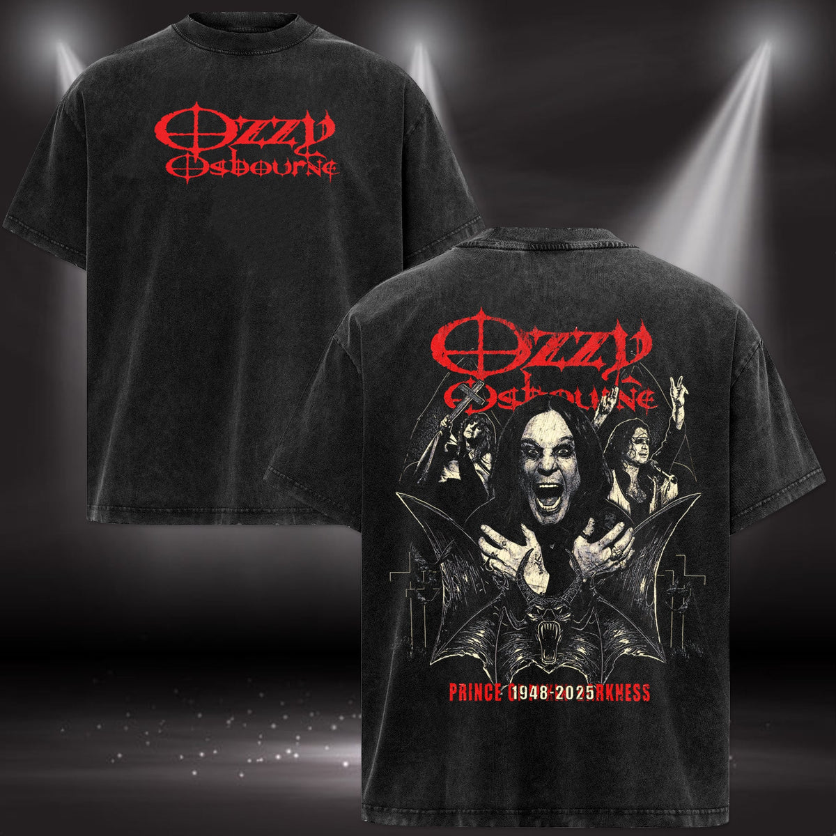 Ozzy Osbourne Middle Finger Graphic T-Shirt, Hoodie